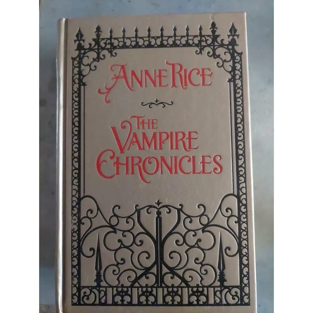 The Vampire Chronicles Anne Rice Hardcover Gold